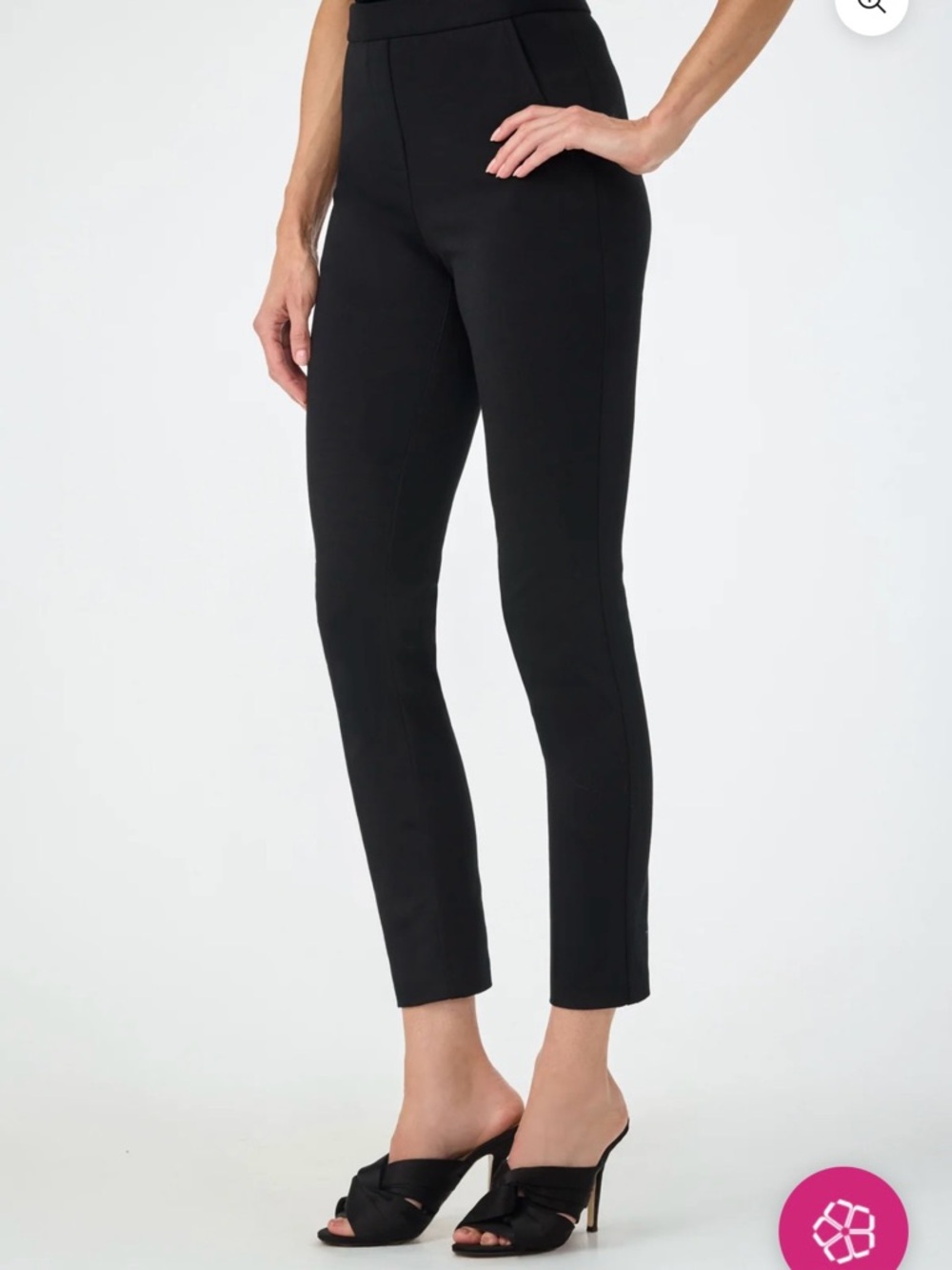 Trina Turk | Honey Straight-Leg Pants sin black size 8